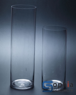 Cylinder glass vase SY012-013