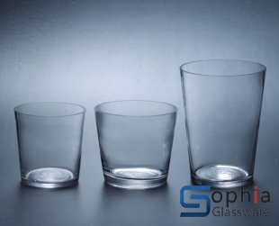 Cone glass vase SYD001-003