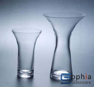 Flared glass vases SYQ013-014