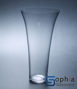 Flared glass vase SYQ015