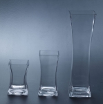 Square glass vase SFE001-003