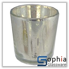 Silver Glass Vases