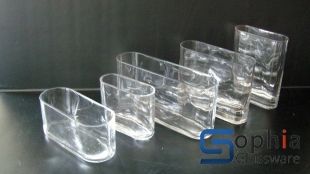 Block glass vases SYB018-022