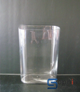 Block glass vases SYB023