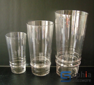 Cone glass vases SYT065-067