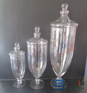 Footed glass holder SYZ035-037