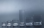 Block glass vase SF029-036