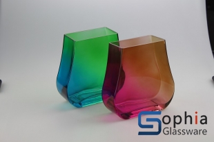 Colored glass vases SCP010-1