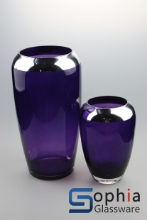 Colored glass vases SCP028-1