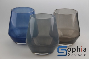 Colored glass vases SCP045