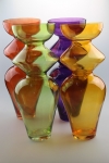 Colored glass vases SCP007
