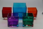 Colored glass vases SCP020-021