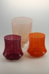 Colored glass vases SCP043-044