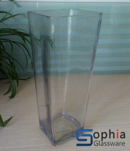 Square glass vase SFD0009