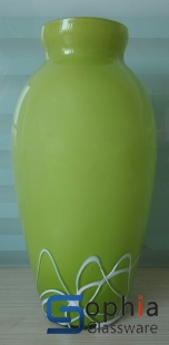 Solid Color Glass Vase