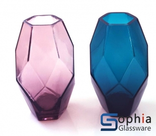 Solid Color Glass Vase SCS029