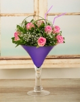 Martini Glass Vase SCP055-3