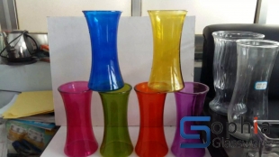 Machine Made Cylinder Glass Vase