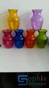 Machine Made Cylinder Glass Vase