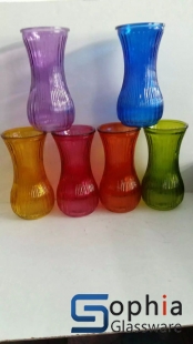 Machine Made Cylinder Glass Vase 