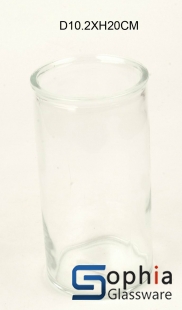 Machine Made Cylinder Glass Vase SMZ016