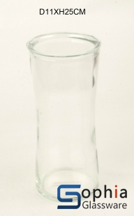 Machine Made Cylinder Glass Vase SMZ019