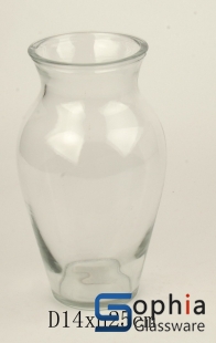 Machine Made Cylinder Glass Vase SMZ044