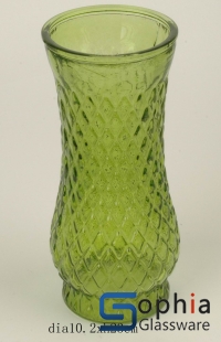 Machine Made Cylinder Glass Vase SMZ047