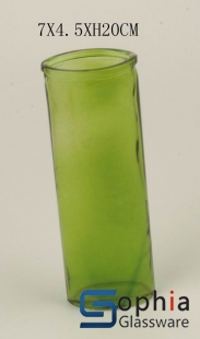 Machine Made Cylinder Glass Vase SMZ060