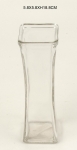Machine Made Square Glass Vase SMZ028