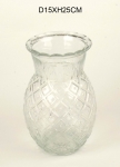 Machine Made Cylinder Glass Vase SMZ038