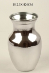 Machine Made Silver Glass Vase SMZ062