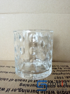 glass candle holders