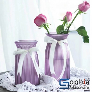 Machine Made Cylinder Glass Vase