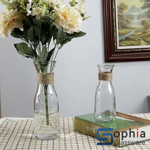 Machine Made Cylinder Glass Vase 
