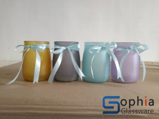 Machine Made Cylinder Glass Vase 