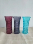 Machine Made Cylinder Glass Vase 