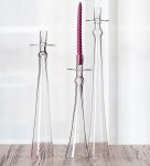 glass candle holder